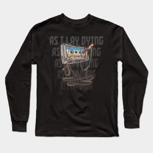 As I Lay Dying Cassette Long Sleeve T-Shirt